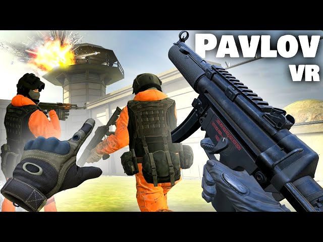 HUGE PRISON RAID IN VIRTUAL REALITY! (Pavlov VR Funny Moments)
