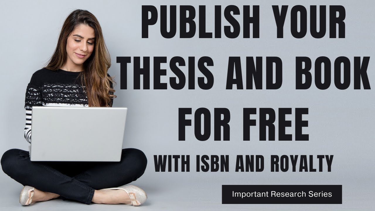 publish your thesis as book