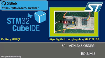 STM32F1 STM32CubeIDE HAL Driver SPI Part 5: SPI ile ADXL345 İvme Ölçer