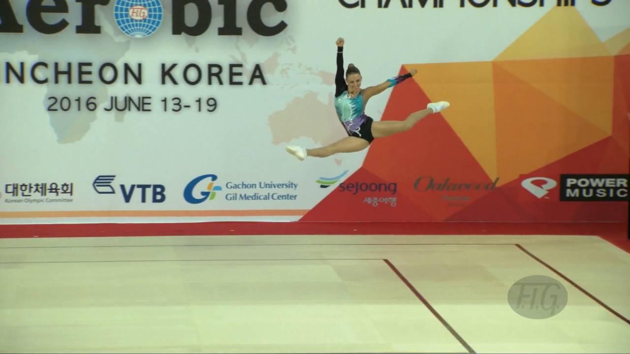 LAMOSOVA Anita (SVK) - 2016 Aerobic Worlds, Incheon (KOR) - Qualifications Individual Women