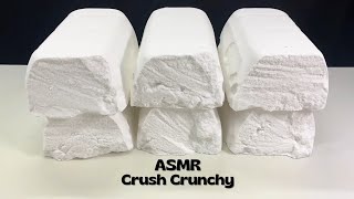 ASMR Baking Soda White Blocks #asmrcrushcrunchy