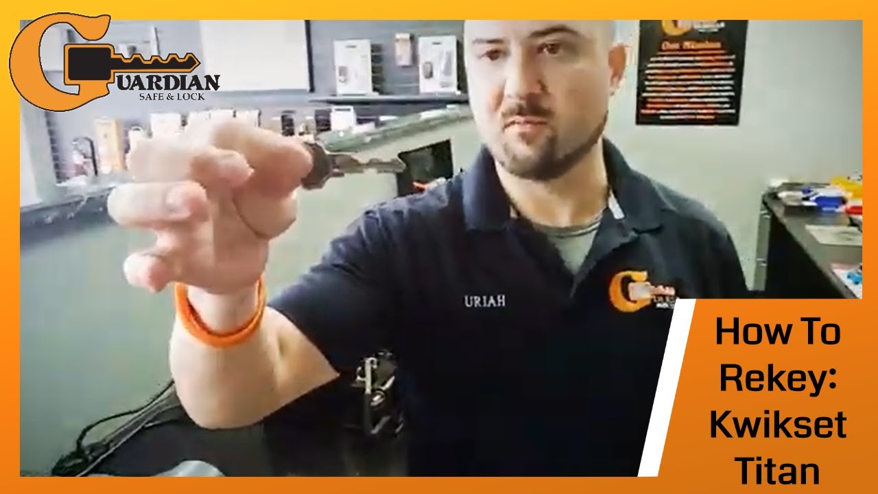 Rekeying A Kwikset Titan Deadbolt YouTube