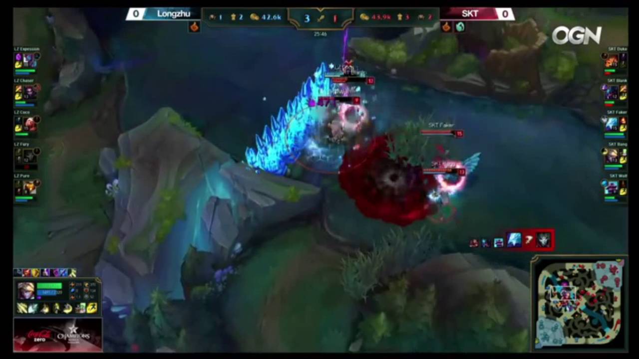 LCK 2016 l SKT VS LZ G1 Beastly Play  From Duke