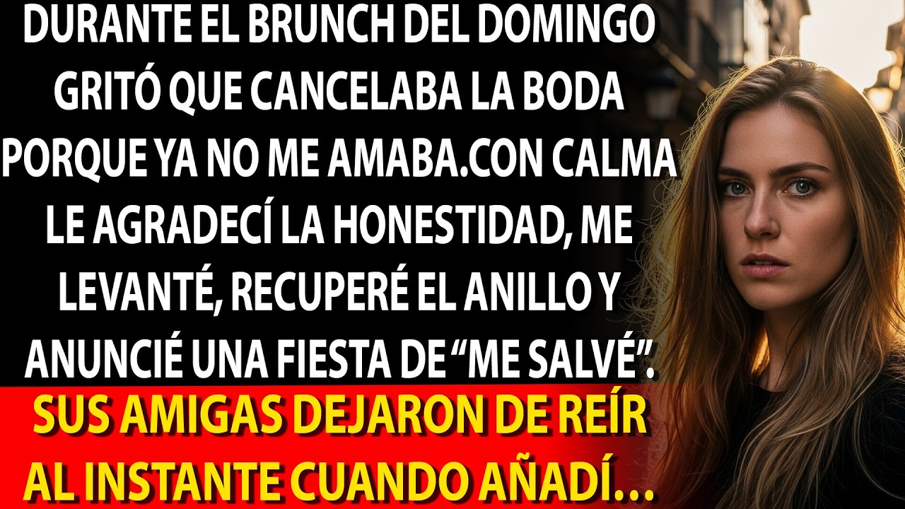 💍Creyó que terminar públicamente nuestra boda me destruiría—🎤 hasta que escuchó lo que dije después…