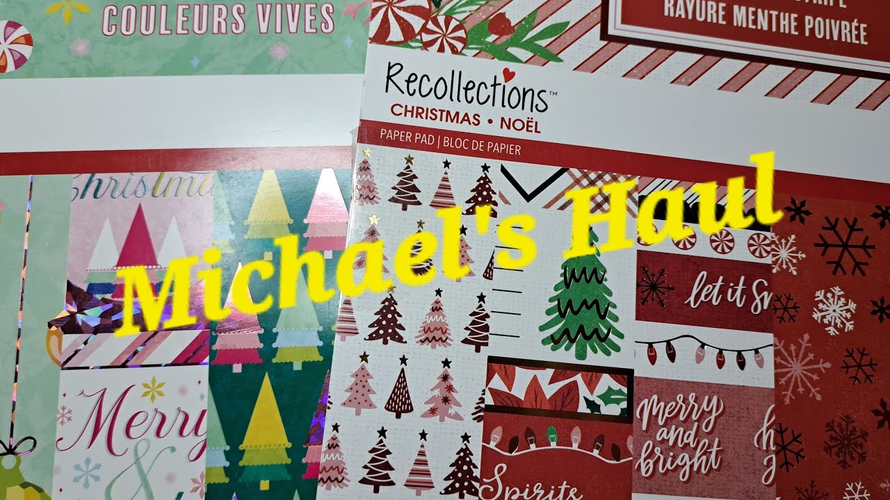 Michael's Paper Pad Haul