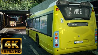 The Bus "4K" Scania 2 Door Midibus | TUNNEL | Thrustmaster T300RS screenshot 5