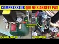 compresseur qui ne s'arrête pas reglage pressostat compresseur d'air parkside pko 270 lidl