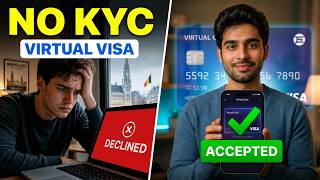 Reloadable Virtual Visa & Mastercard from Belgium| Easy to Buy - No KYC