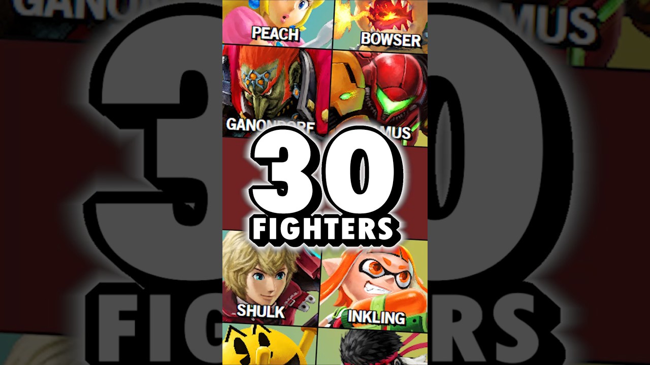 If Smash Had ONLY 30 Fighters
