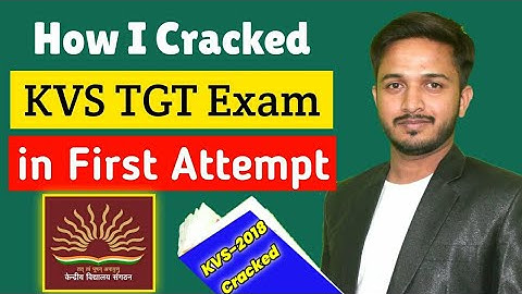 How I Cracked KVS TGT Exam in First Attempt |