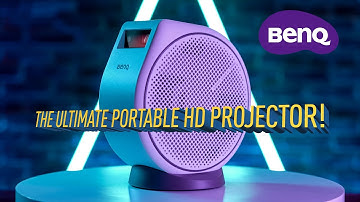 BenQ GV30 Review & Demo: The BEST Portable HD Smart PROJECTOR!?