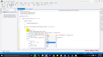 Bài 4 lập trình windows form căn bản với c# Tìm ước của số nguyên dương