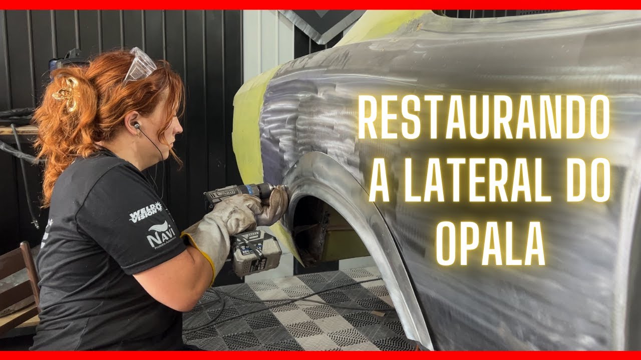 RESTAURANDO A LATERAL DO OPALA - PARTE 2