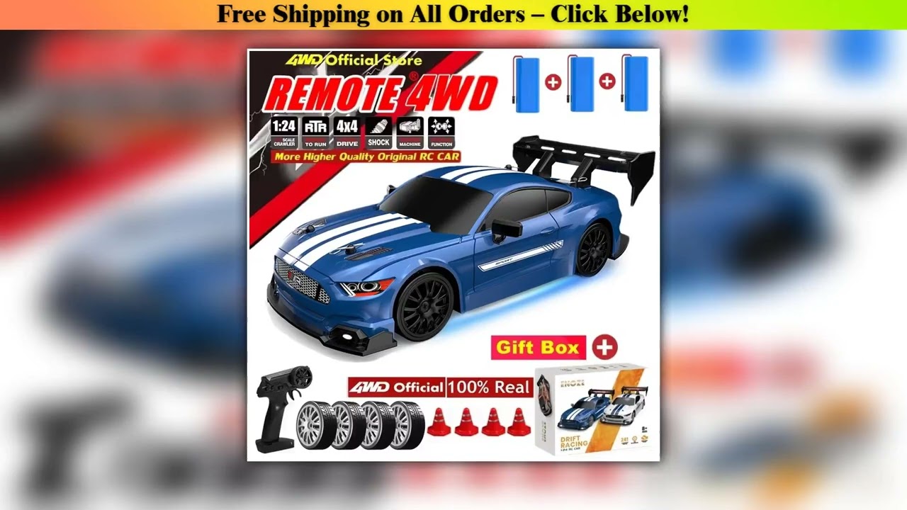 4WD RC Drift Car Remote Control GTRPRO AE86PRO Model 4x4 Racing RTR Radio Truck Vehicle Toy Gift fo