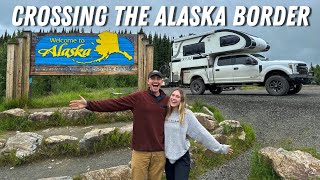 Crossing from Canada into Alaska | Exploring the Yukon Territory | Alaska Roadtrip (Alaska Highway)