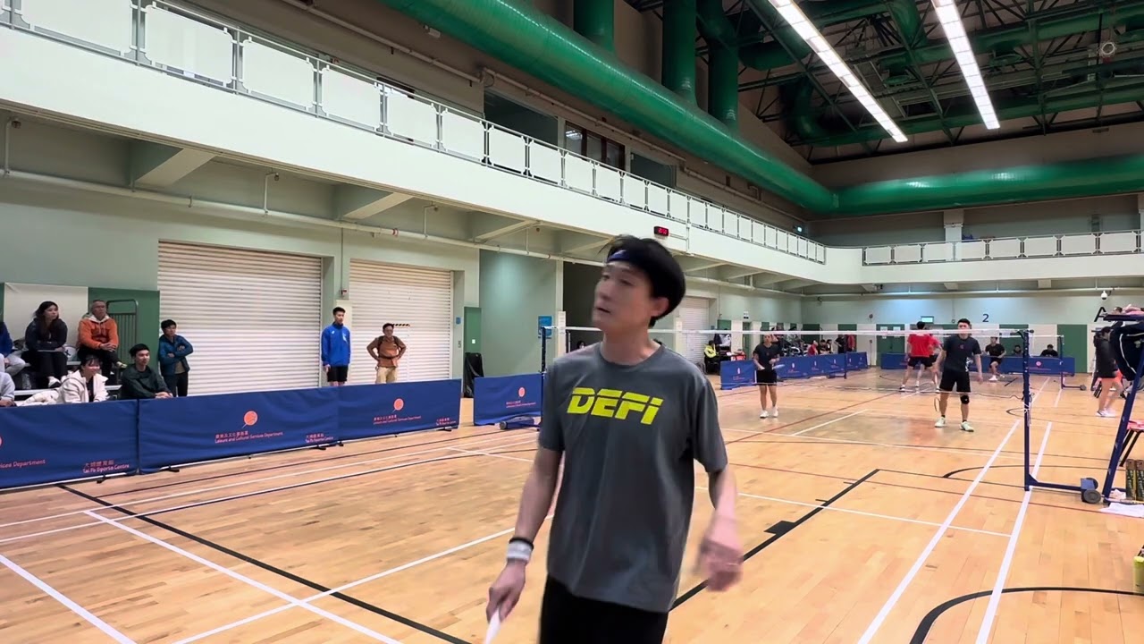 2024 全港羽毛球雙打聯賽混B組 - 震昇vs 銀翎 - 梁晉希/鄧穎彤 vs 馮善基/蔡月儀