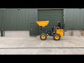 JCB/Terex 1 ton Hi tip Dumper 2017 Midlands Equipment Demo Video
