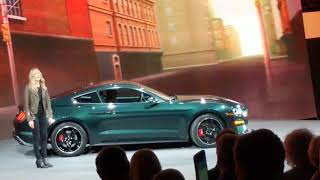 First look at new 2019 Ford Mustang Bullitt in Detroit!!