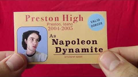 Napoleon Dynamite Intro RECREATION
