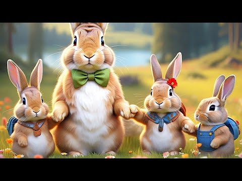 Sweet Rabbit Family peter rabbit- sweet rabbits family moments# - YouTube