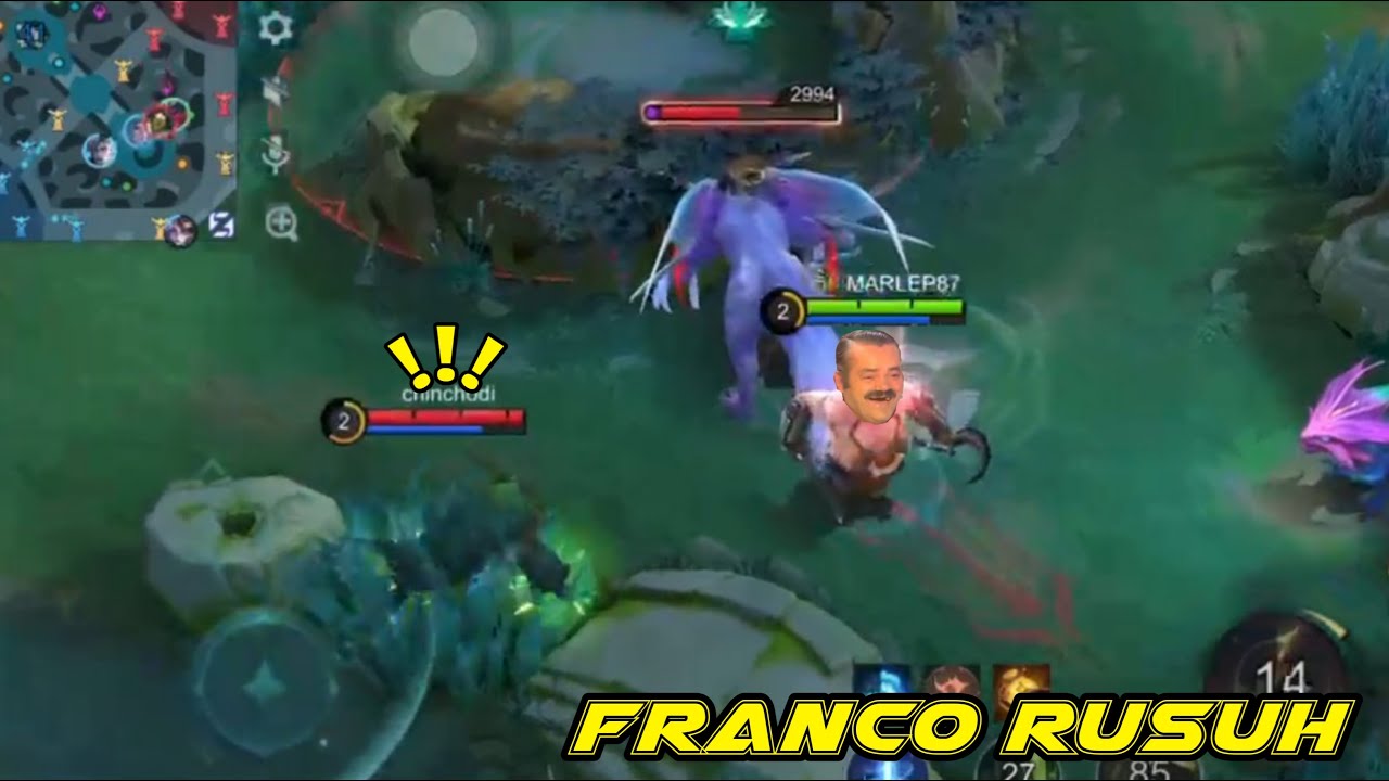 FRANCO EXE - RUSUH BUFF ALPAH SAMPAI EMOSI