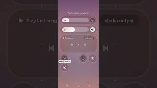 Galaxy A35 5G Quick Panel Adjustment #galaxya