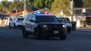 LAPD Ford Explorer Responding