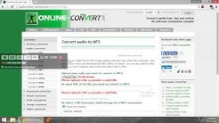 Convert Video To MP3 Online - With Audio Online Convert  - Durasi: 2:20. 