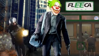 Joker Solo Bank Heist Ends in Tragedy | xQc GTA Roleplay