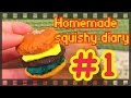Homemade Squishy Tutorial ＊バーガースクイーズの作り方＊