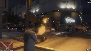 Grand Theft Auto V Granade Launcher Test