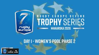 RUGBY EUROPE SEVENS WOMEN'S TROPHY  SERIES 2026 - MAKARSKA - LEG 1 - DAY 1 - POOL PHASE 2