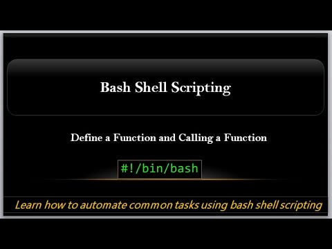 Define and calling a Function