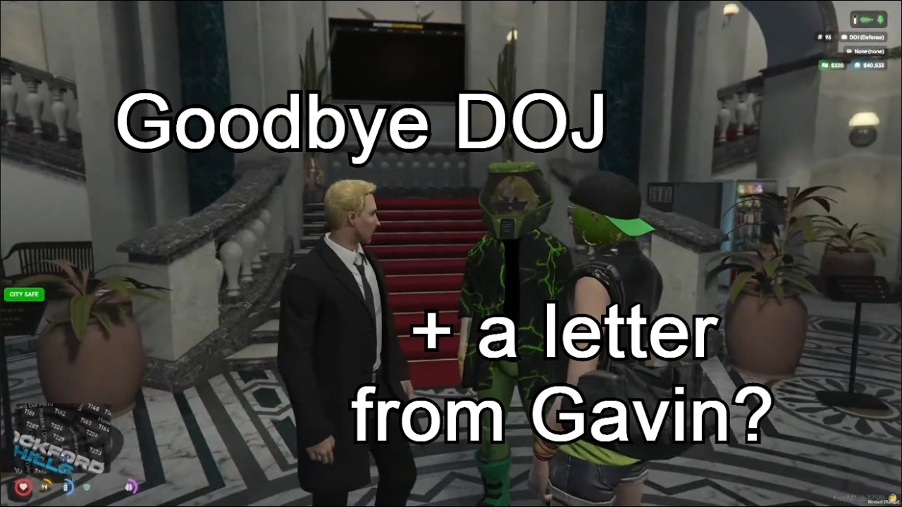 Stuart Smalls says Goodbye + a Letter from Gavin Bettol - GTA District V Day 11 (Gavis Bettel POV)