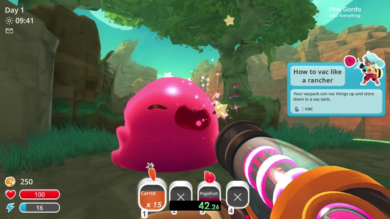Pink Gordo in 53.92 seconds | Slime Rancher Speedrun