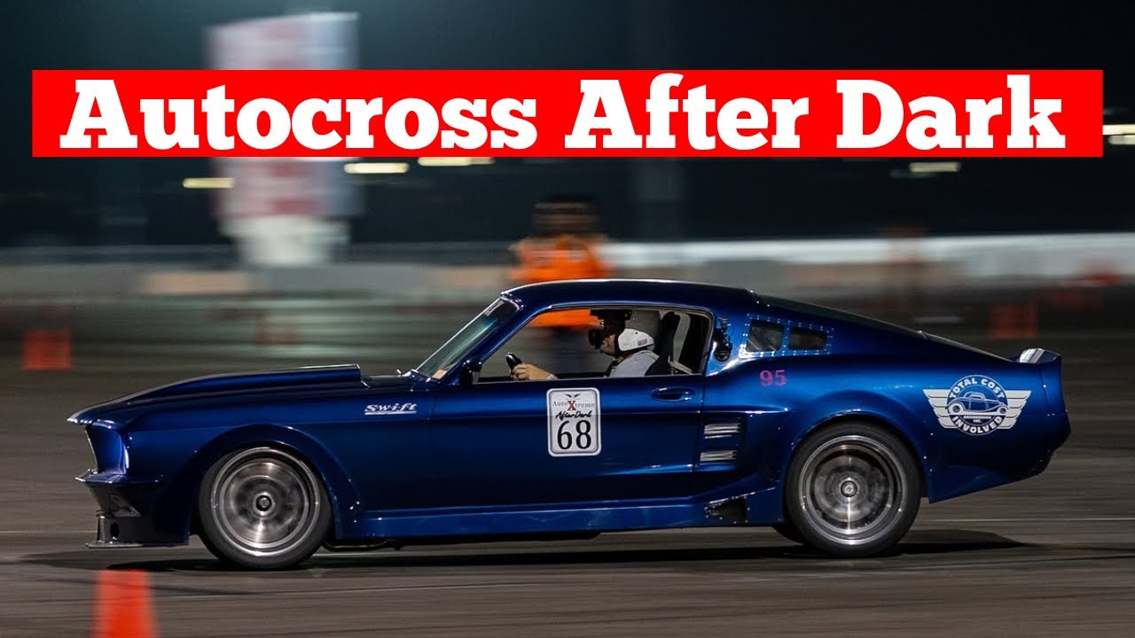 Autocross at Night in Muscle Cars! - Ep. 79 - YouTube