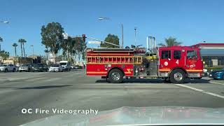 LACOFD Engine 4 responding