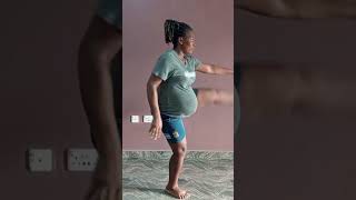 inducing labor workout #shorts #safe #viral #fitness #pregnancyworkout #squat