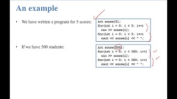 【程式設計】第四講：Variables and Arrays #7 Single-dimensional arrays: The basics