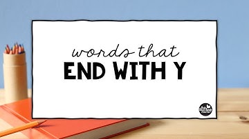 Adding Suffixes to Words that End in Y