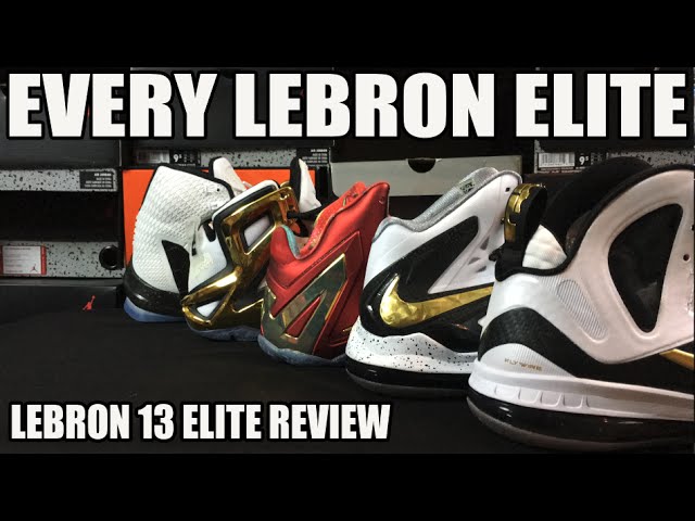 lebron james nike elite