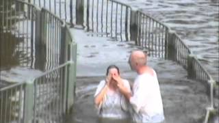 Taylor University Holy Land 2012 - Baptisms in the Jordan River