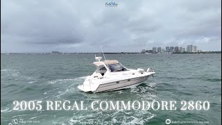 2005 Regal Commodore 2860 | Miami, Florida | Boat Tour Florida Boat | 2005 Regal Commodore For Sale