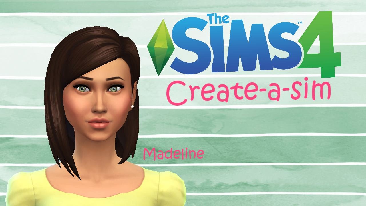 Create a sim. Create a sim