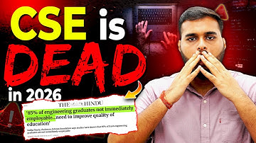 CSE is De*d in 2026 ? ❌ | Future of CSE Engineers in India 😱 #cse