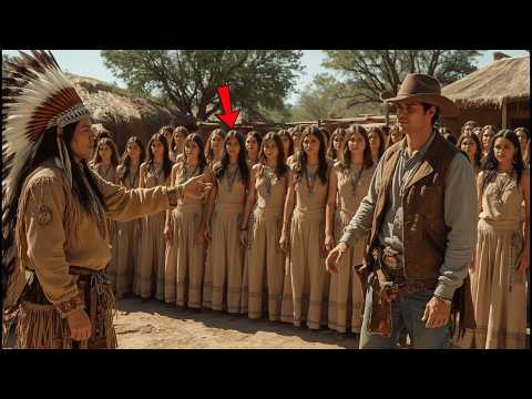 O Cowboy Salvou a Aldeia Apache... O Chefe Fez um Anúncio que Surpreendeu a Todos