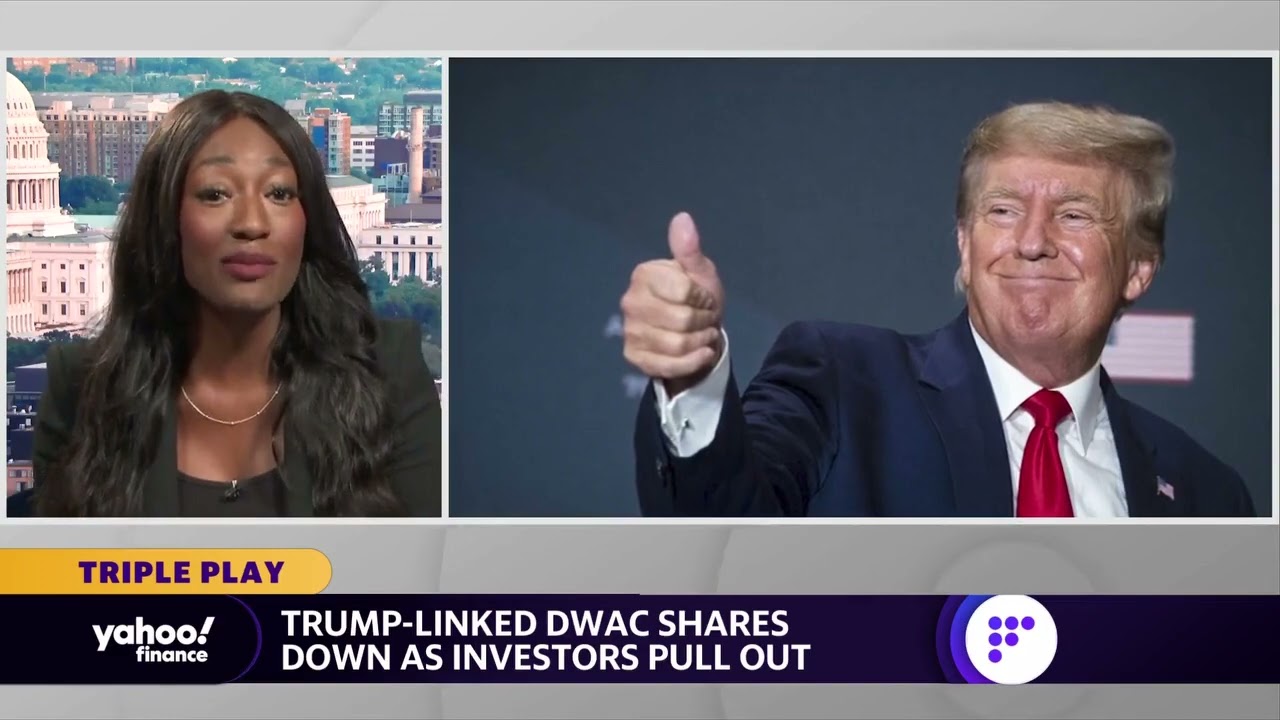 Trump-tied DWAC stock rebounds amid investor pull-out and SPAC negotiations