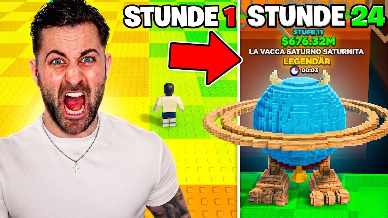 ROBLOX BRAINROTS 24 STUNDEN CHALLENGE LeyiiiN Gaming