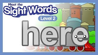 meet the sight words level 2 guessing game