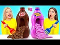 風船ガムvsチョコレートフードチャレンジ Super Hyper DO